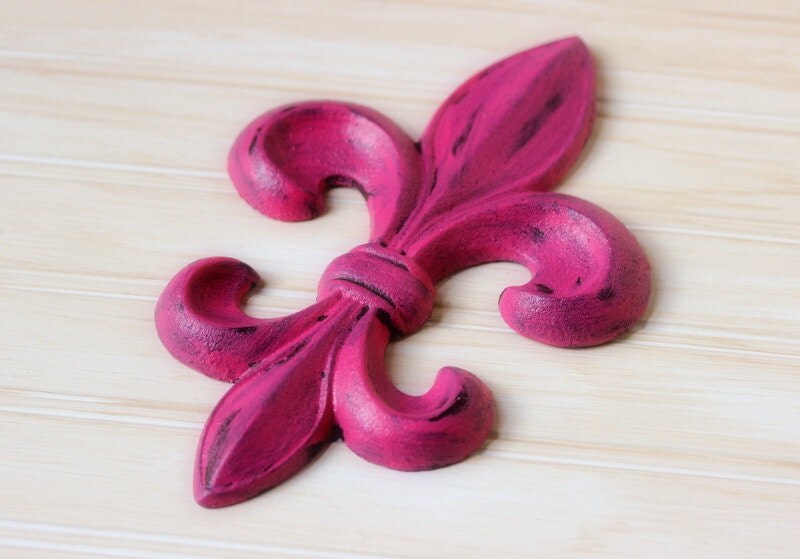 Fleur De Lis Wall Decor Rustic Distressed By OurSweetHomeAlabama   Il Fullxfull.420818948 Hh4i 