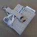 Case for iPod Nano 6th generation or iPod shuffle / Unbleached cotton / READY TO SHIP