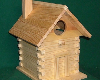 Log Cabin Bird House kit