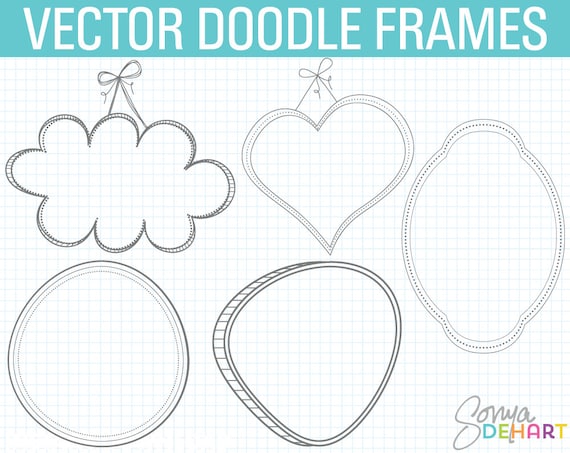 free clip art doodle frames - photo #20