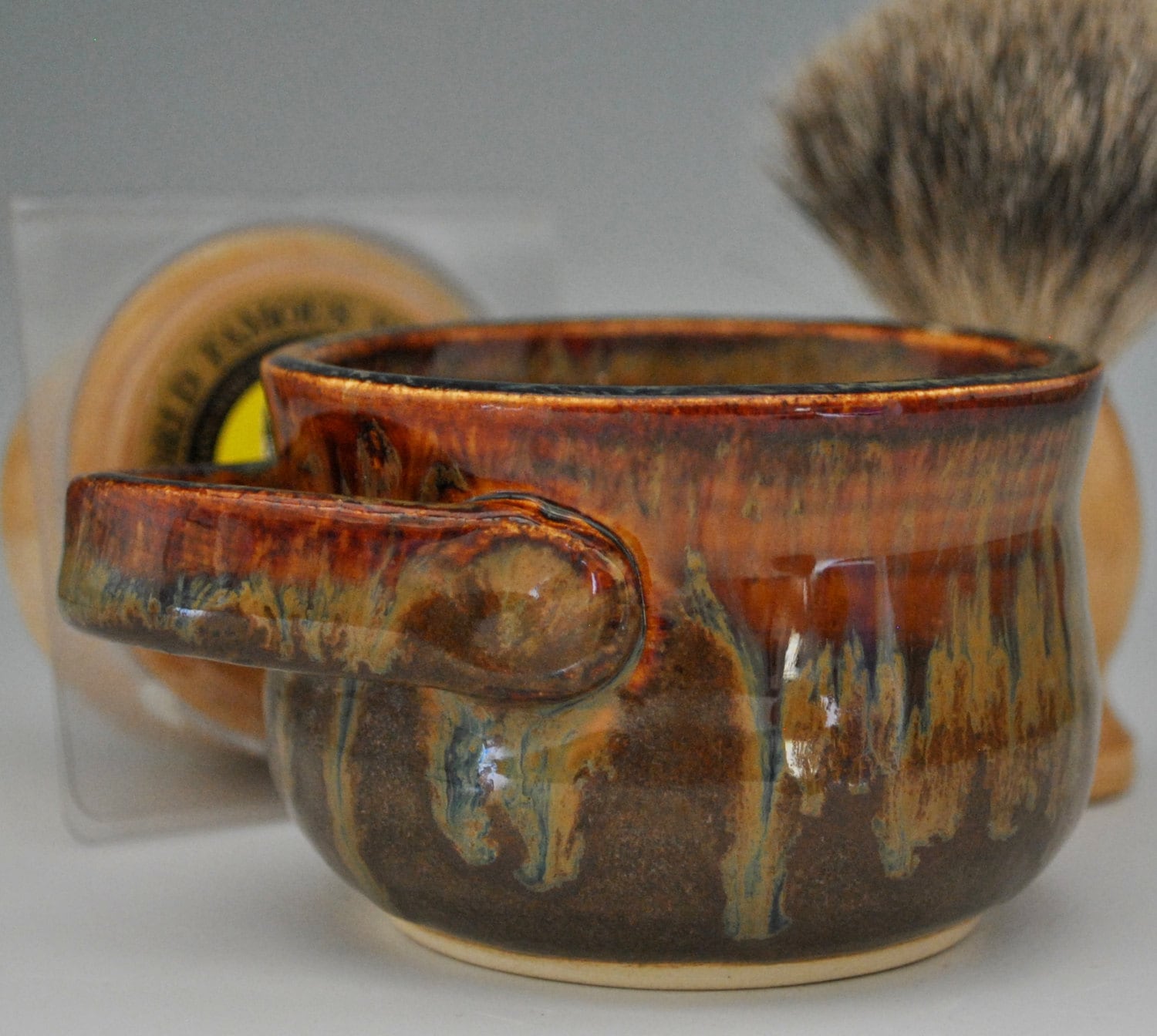 Stoneware Shaving Mug or Shave Bowl