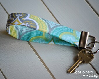 Key Fob - Key Chain - Wristlet Keychain - Wrist Lanyard - Fabric Key Fob - Morracan Main
