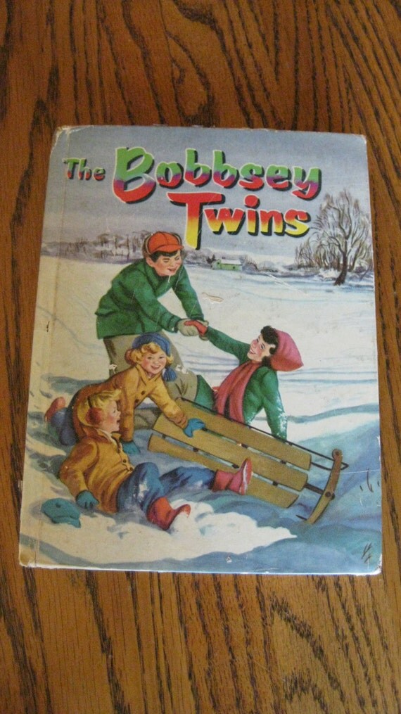 Vintage The Bobbsey Twins Book by cyndeevs on Etsy