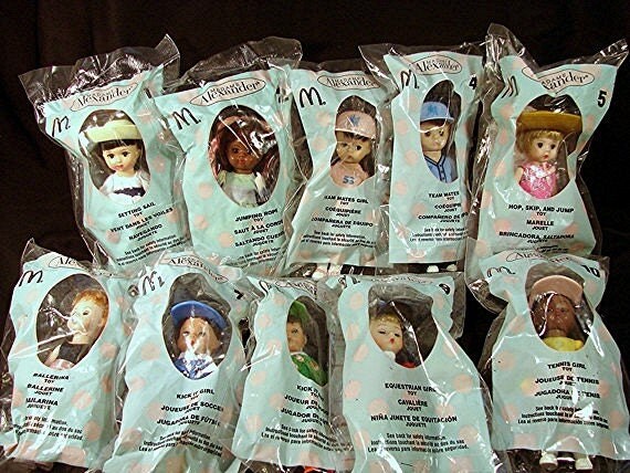 madame alexander mcdonald's dolls list