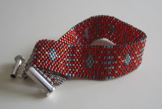 Red Topaz Bracelet