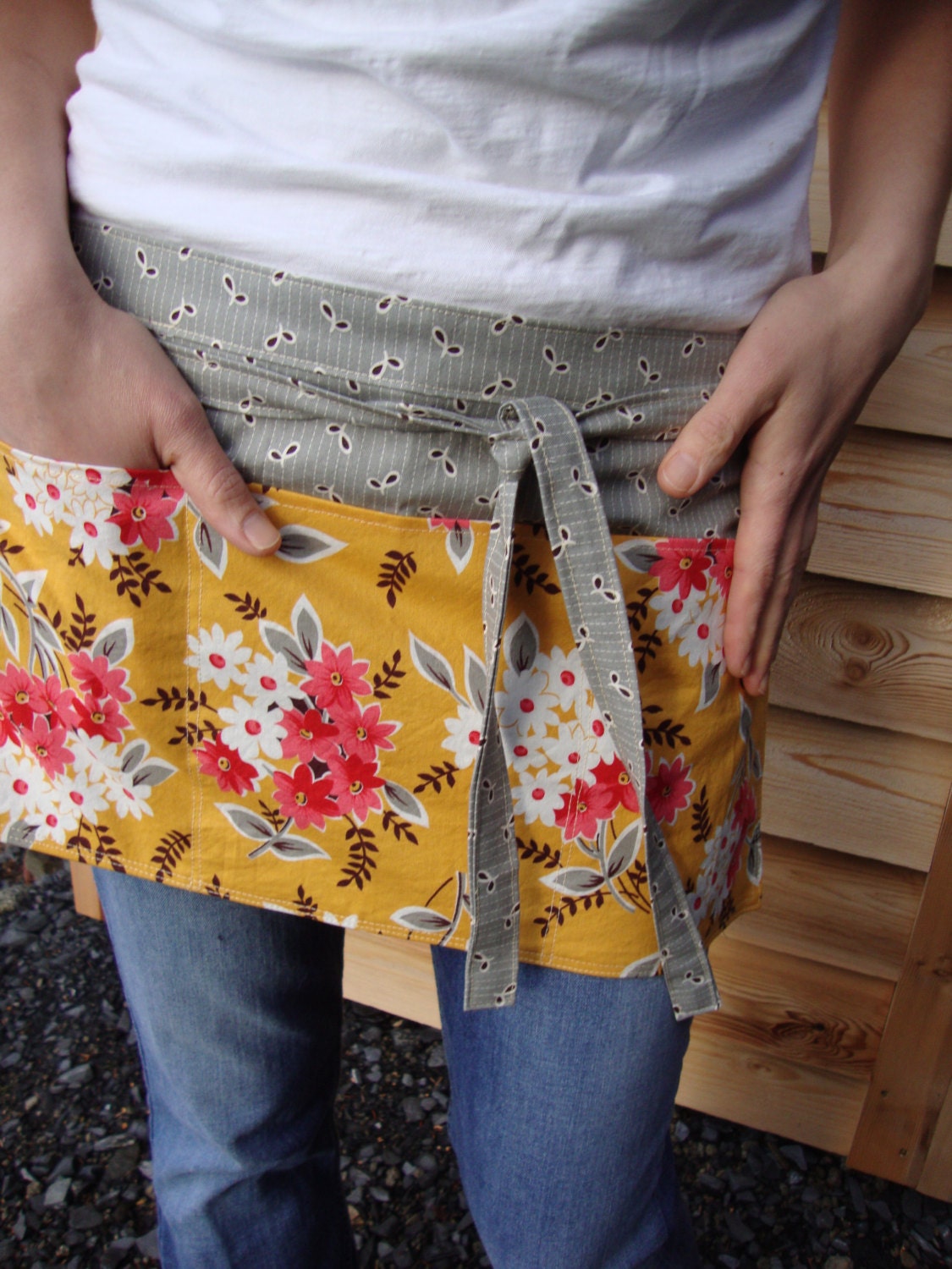 Half Apron Waitress Apron Cafe Apron Simply Josephine