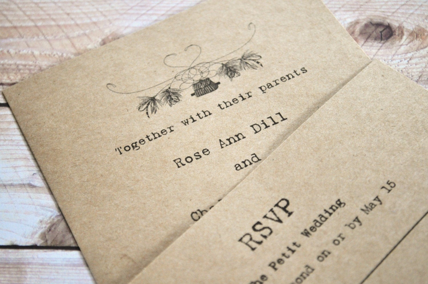 Fishing Wedding Invitations Fly Invites Camo Fishing Invites Camo Wedding Zoom