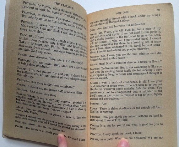 The Crucible by Arthur Miller The Crucible by Arthur Miller