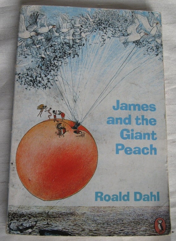 James And The Giant Peach Vintage 1973 Roald Dahl Published By