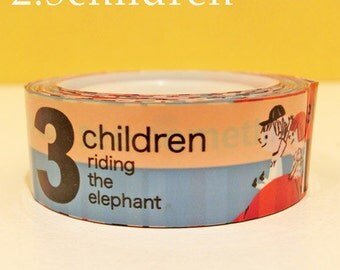 Shinzi Katoh Deco Masking Tape Children - Japanese Deco Tape