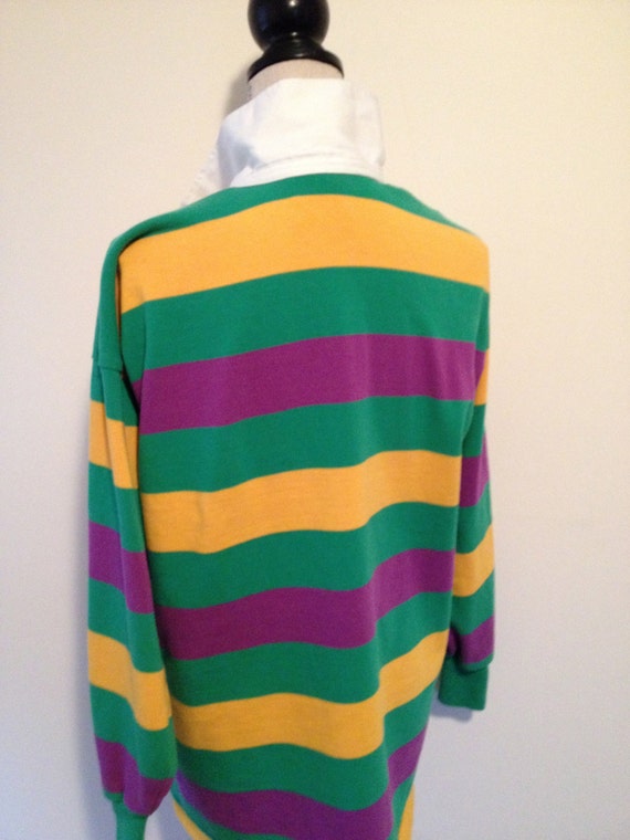 mardi gras rugby shirt