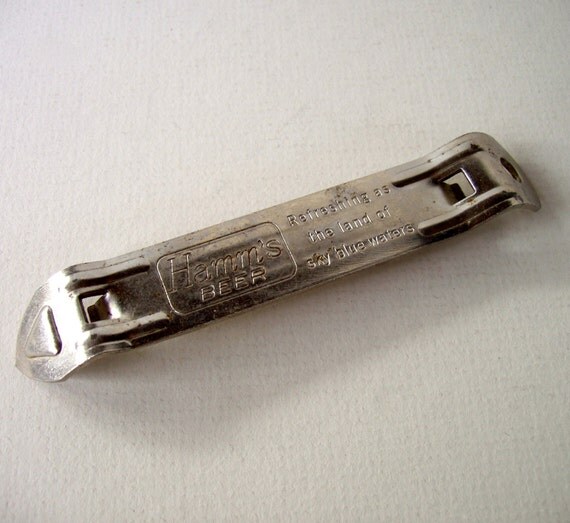 Vintage Hamm's Beer Can Bottle Opener from The Land of Sky