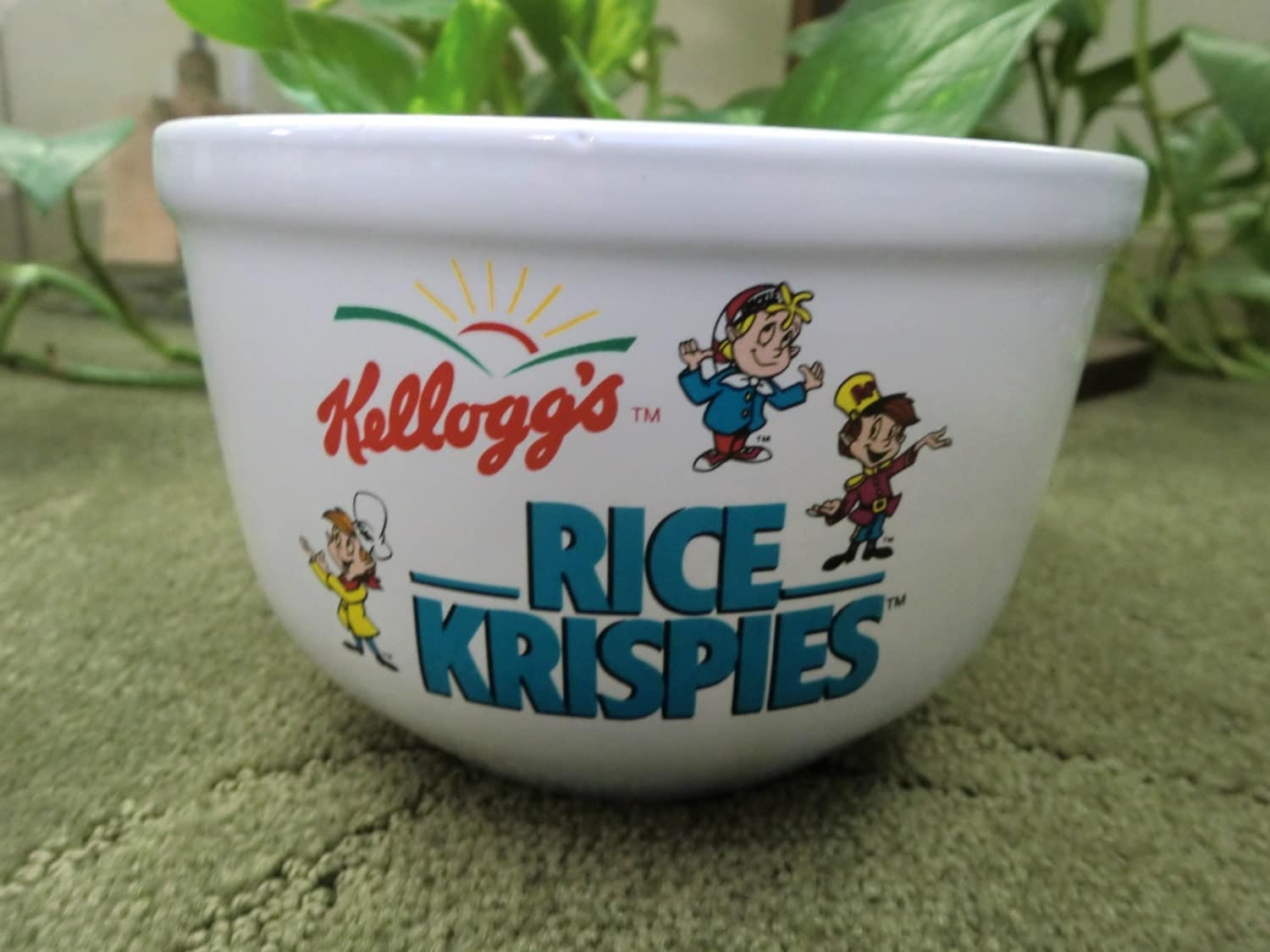 Vintage Kellogg's Rice Krispies Cereal Bowl