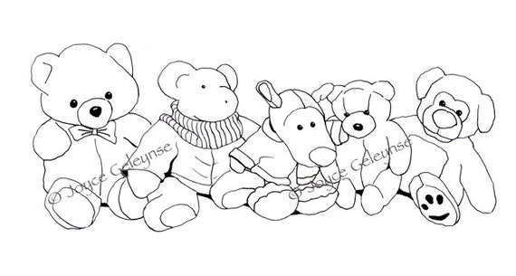 free clipart of stuffed animals - photo #41