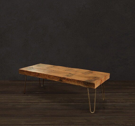 Reclaimed Wood Coffee Table by AtlasWoodCo on Etsy