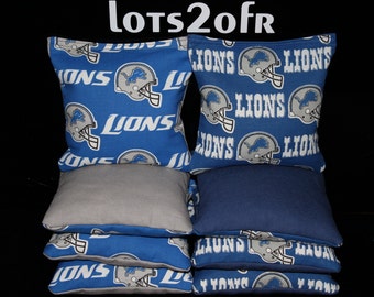 Detroit Lions Fabric | Etsy