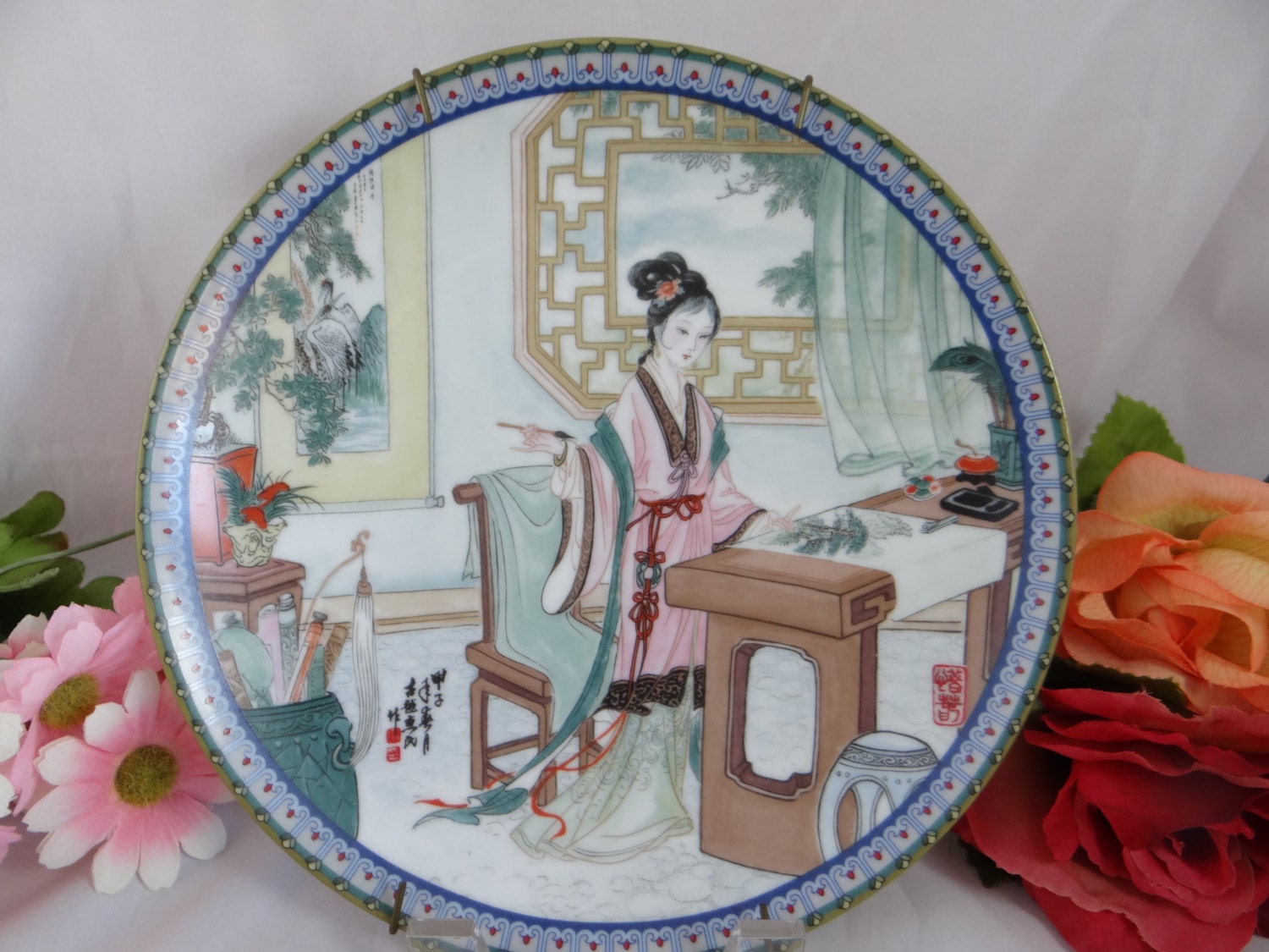 1987 Imperial Jingdezhen Porcelain Beauties of the Red Mansion