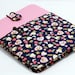 iPad Sleeve, iPad Case, iPad Cover, Tablet Sleeve, Tablet Case, Pink iPad Sleeve, Samsung Galaxy 10.1 Sleeve, Samsung Galaxy 10.1 Case