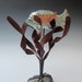 Fish Sculpture, Metal Sculpture, Tropical Fish Sculpture, Ceramic Fish Sculpture, Unusual Fish, Colorful Fish