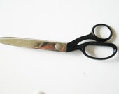 Wiss Pinking Scissors. Shears. Vintage Sewing Supply. Art, Craft and Dressmaking Tool. Circa 1960. Heavy Duty  9". Destash.