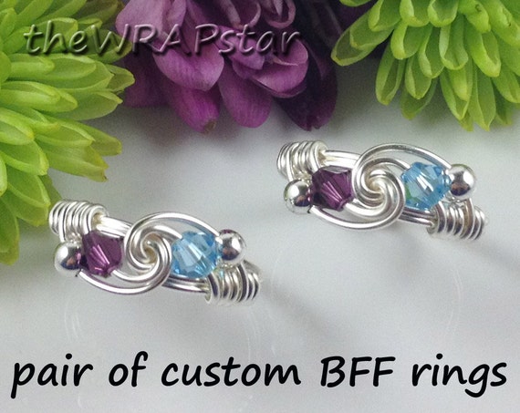 Items similar to Gifts for Best Friends Jewelry Two ...