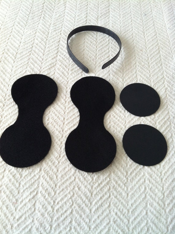 DIY Mickey Mouse & DIY Minnie Mouse Ear Headband Kits