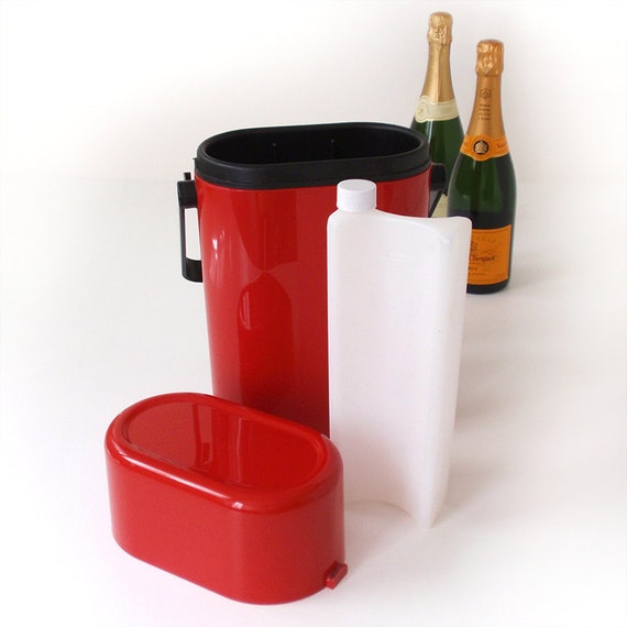 Vintage Decor BYO Wine Chiller Champaign Cooler Red
