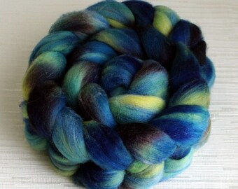 Merino Wool Roving - Hand Painted Felting or Spinning Fiber