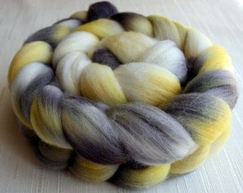 Merino Wool Roving - Hand Painted Felting or Spinning Fiber