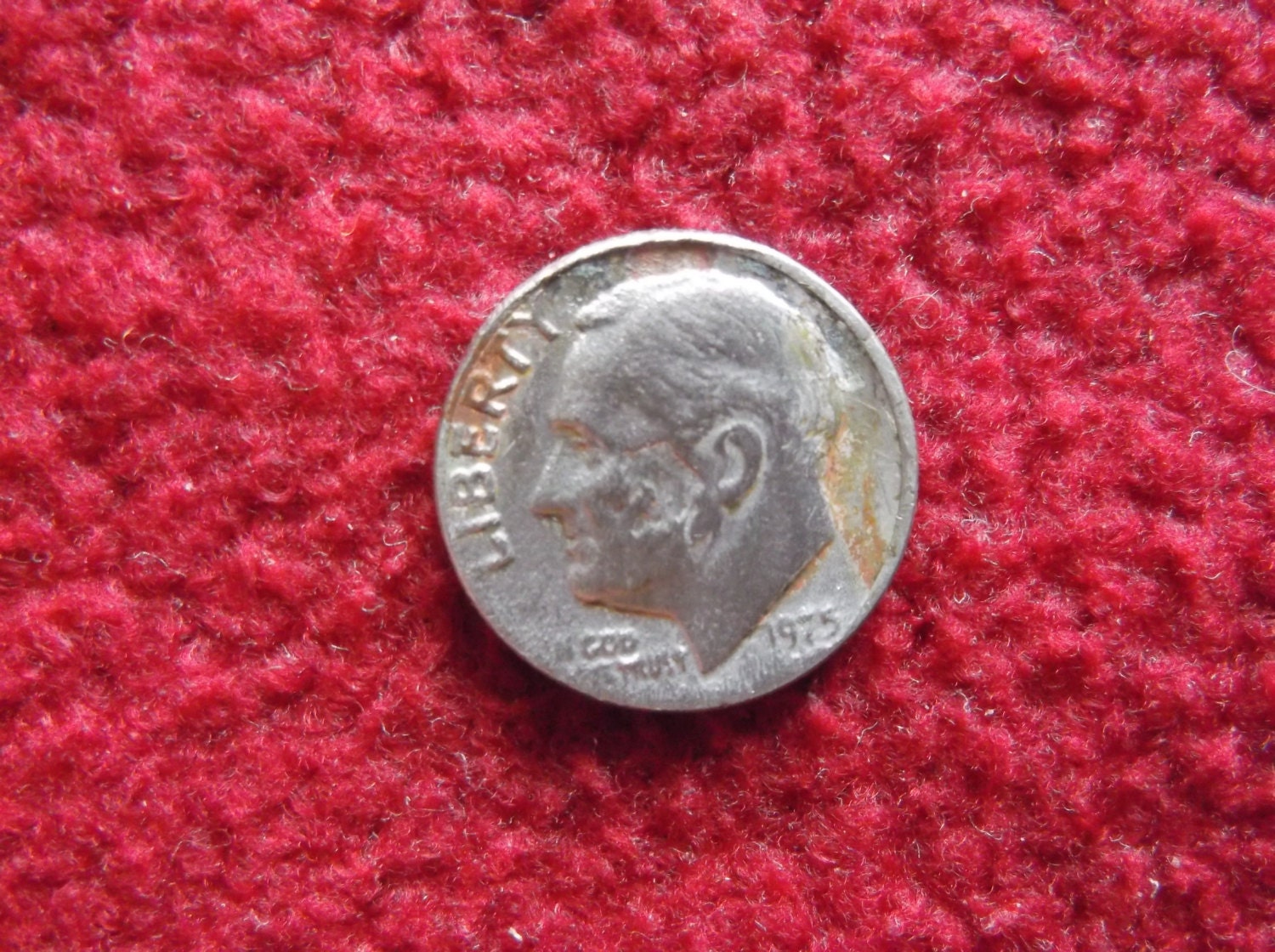 1975 Roosevelt Dime Error by CheatumsBargains on Etsy