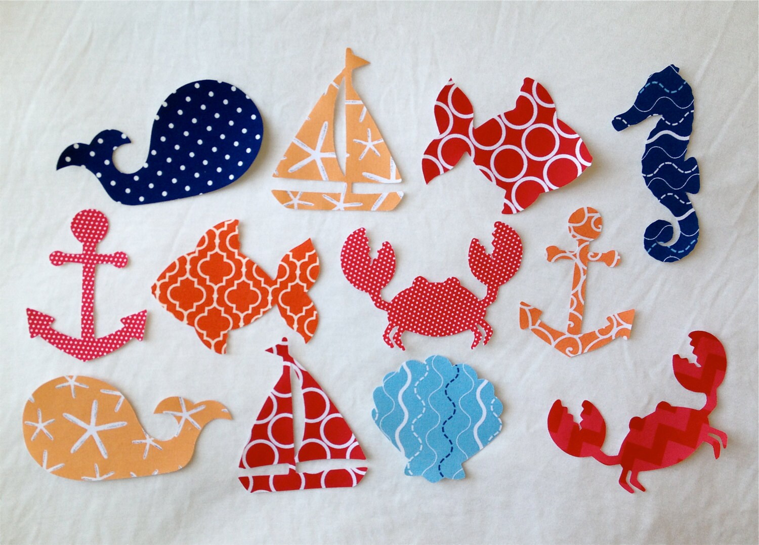 Iron on appliques 16 Nautical baby iron ons for by seedstitches