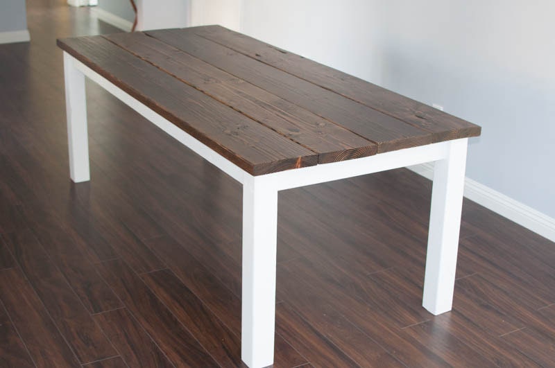 FAZENDA reclaimed distressed wood dining table / farmhouse