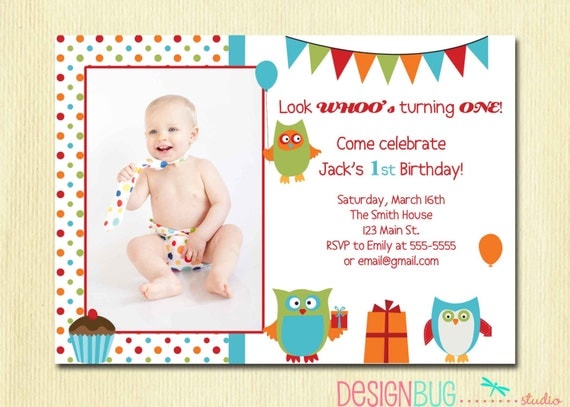 Birthday Invitation For 2 Year Old Boy 9