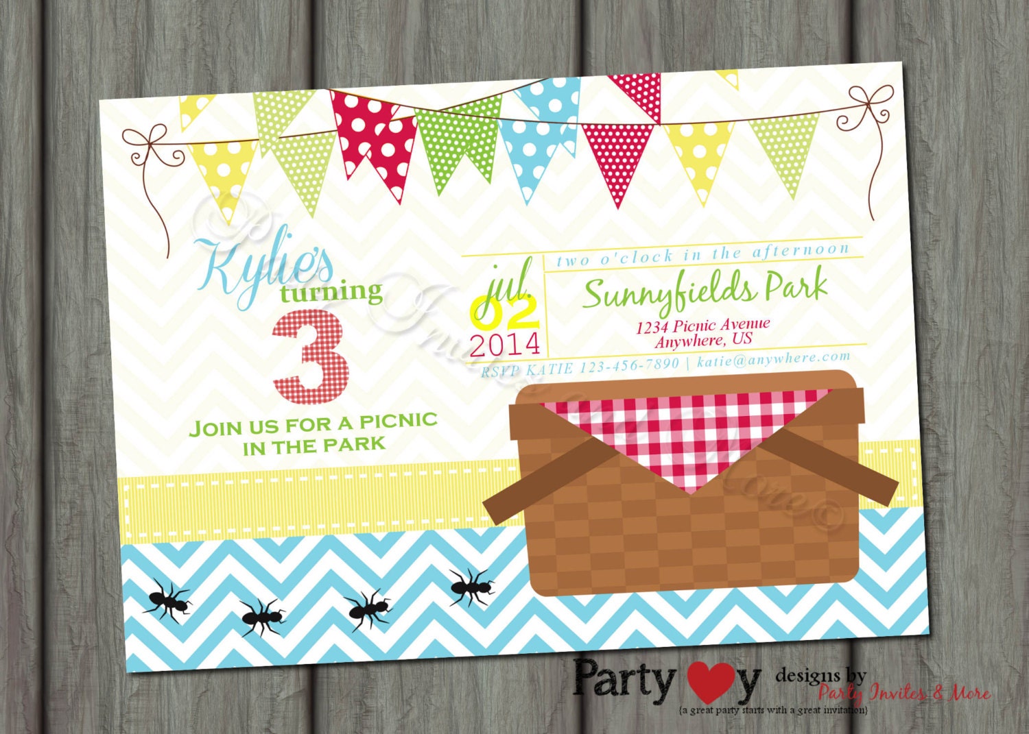 Picnic Party Invitations 10