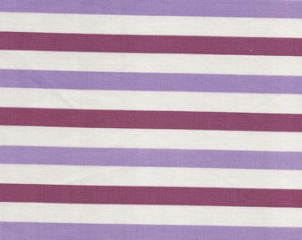 ONE Sweet Vintage Sheet Fat Quarter, Vintage Fabric, Reclaimed Fabric, Fabric Stash, Sewing Supplies, Stripe5