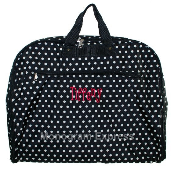 Monogrammed Garment Bag Men's