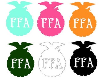 FFA Emblem Vinyl Car Decal