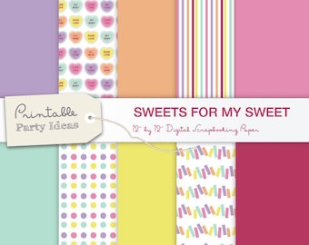 Digital Scrapbooking Sweets for my Sweet Valentine's Day