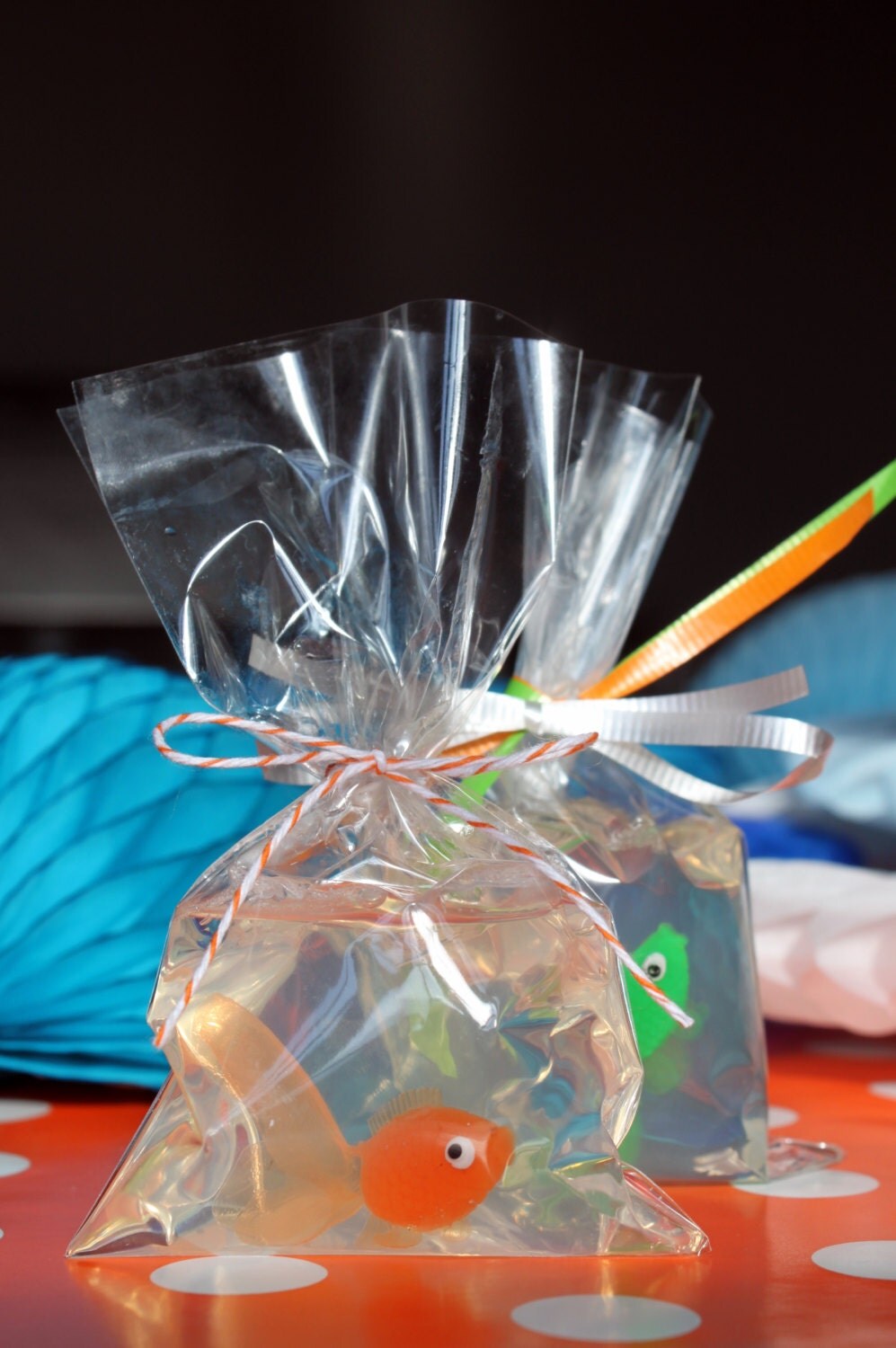 Mini Fish in a Bag Soap Party Favor