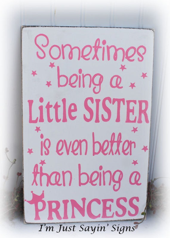 Sometimes Being A Little Sister Is Even Better Than Being A | Etsy
