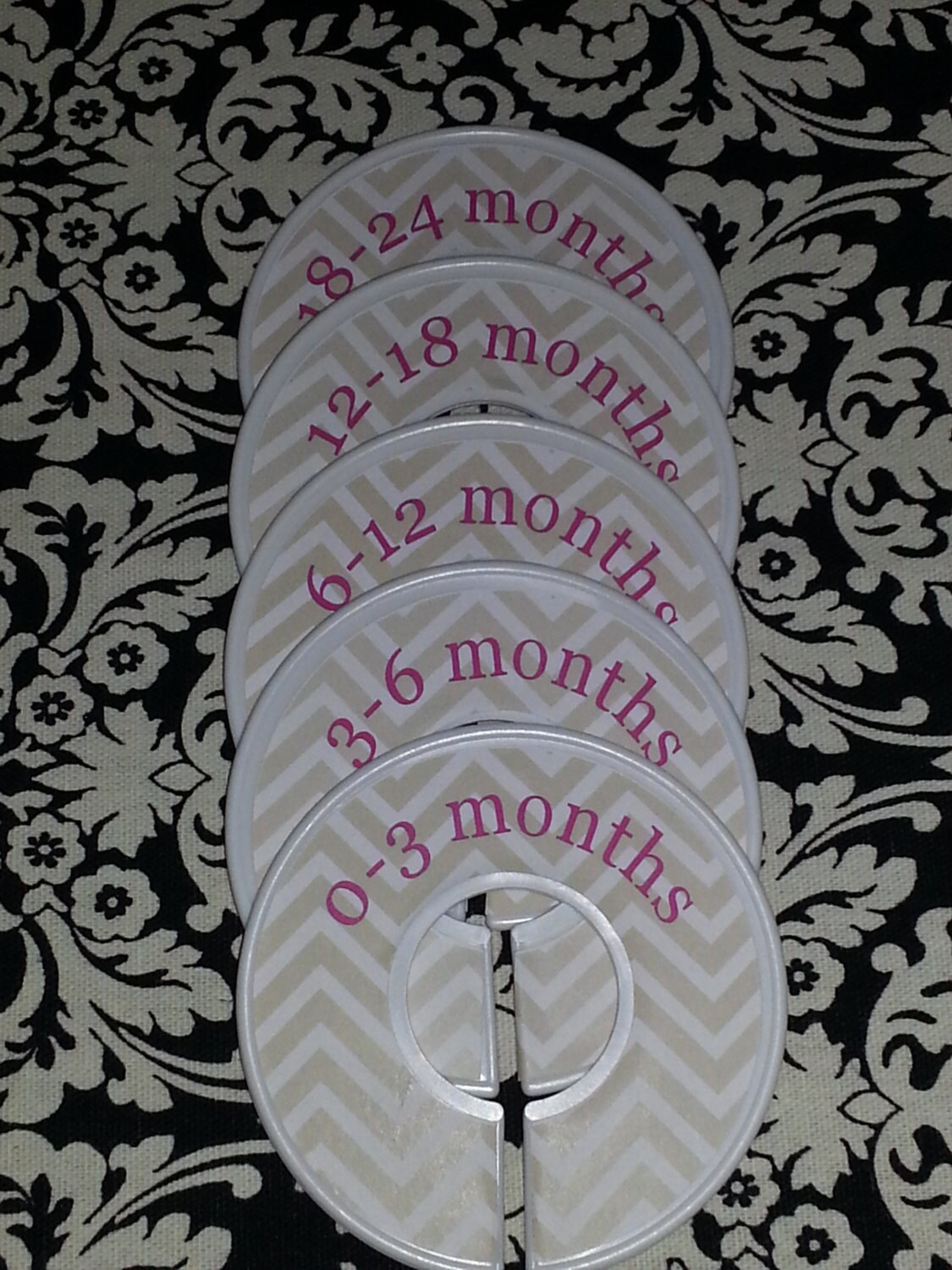 Custom Baby Closet Dividers/ Custom Closet by MadeByCRose on Etsy
