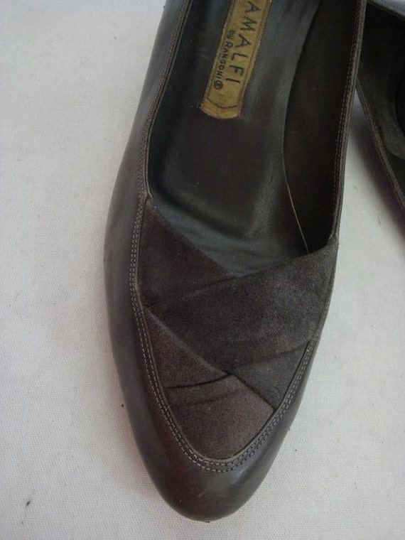 Vintage Amalfi by Rongoni Grey Shoes Size 6