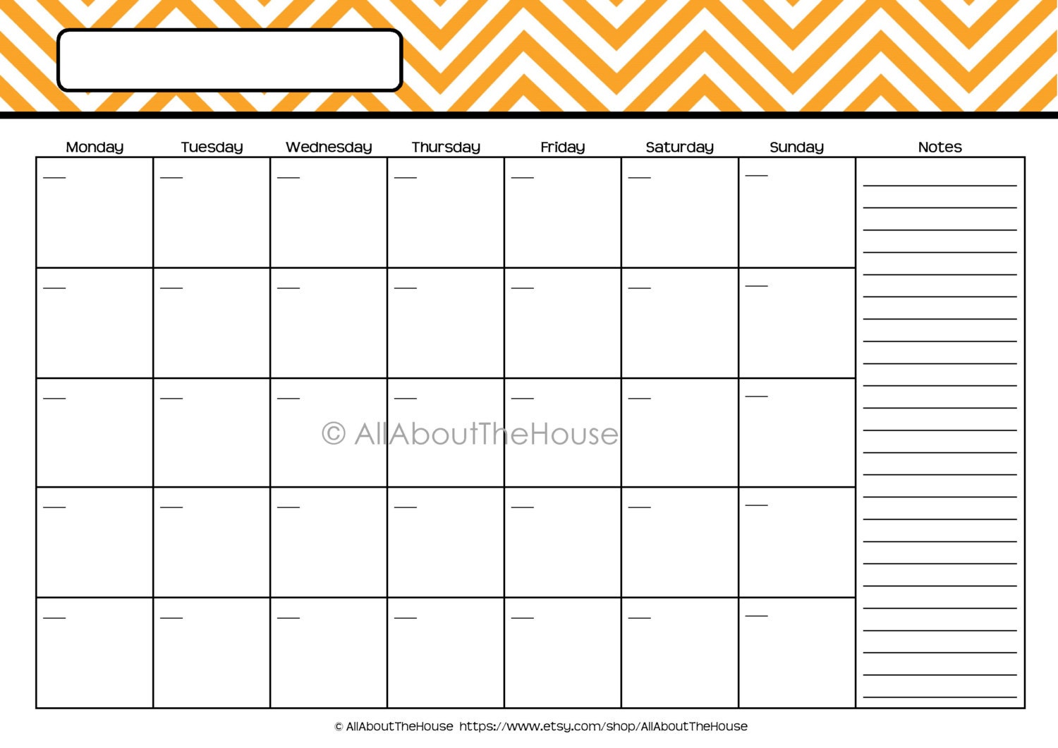 printable calendar perpetual calendar chevron calendar 2015