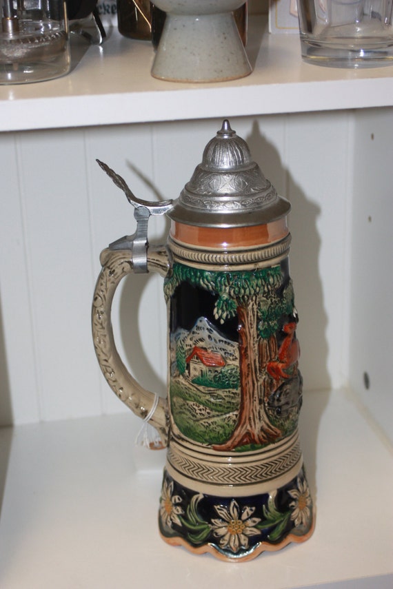 Vintage Austrian Musical Beer Stein by VaVaVintageKS on Etsy