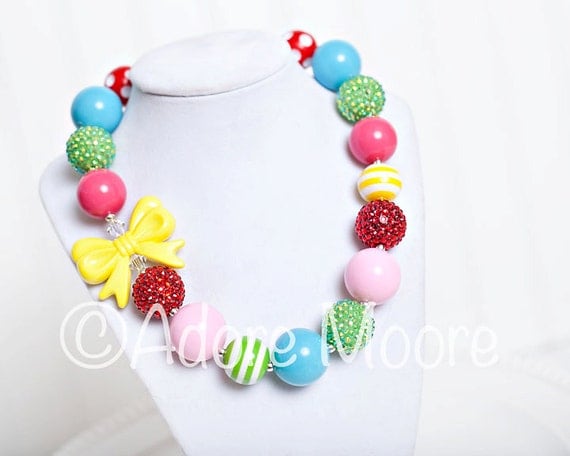 Items Similar To M2m Matilda Jane Chunky Bead Childrens Necklace