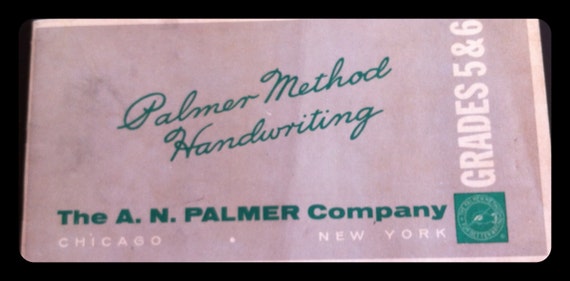 palmer method cursive writing book