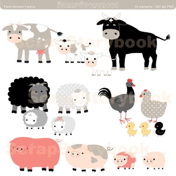 clipart animal families - photo #41