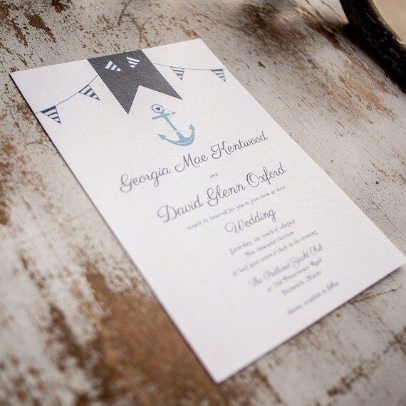 Yacht Wedding Invitations 9