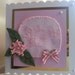 40th Birthday Card - By  Handmadelittlecreations - Hand Stitched Fabric Card