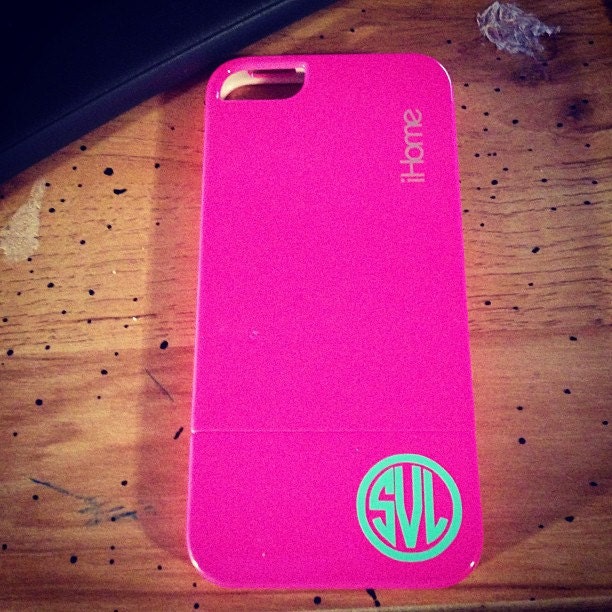 1 inch Monogram Sticker Perfect for Anything